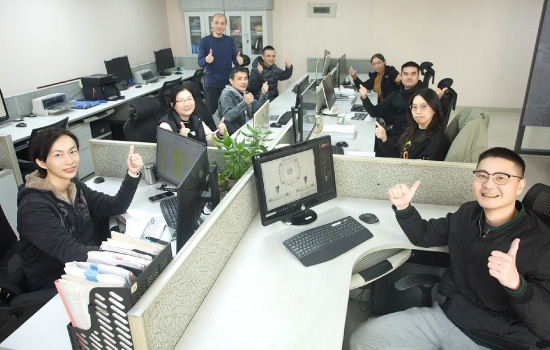 中国オフィスの様子1